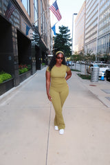 BODY 3 PIECE SET - OLIVE